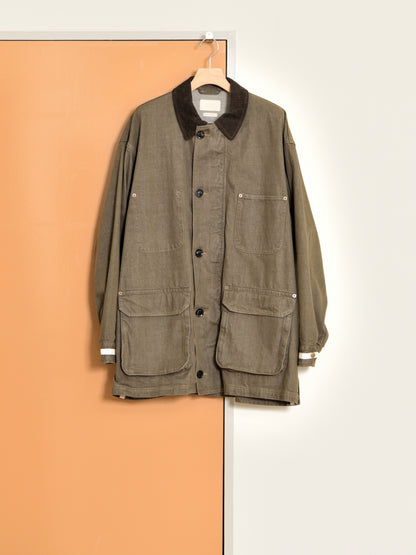 YOKE ヨーク Denim Coverall Half Coat ジャケット デニム カバーオール 日本取り扱い 名古屋 丸の内 セレクトショップ THIRD PLACE サードプレイス