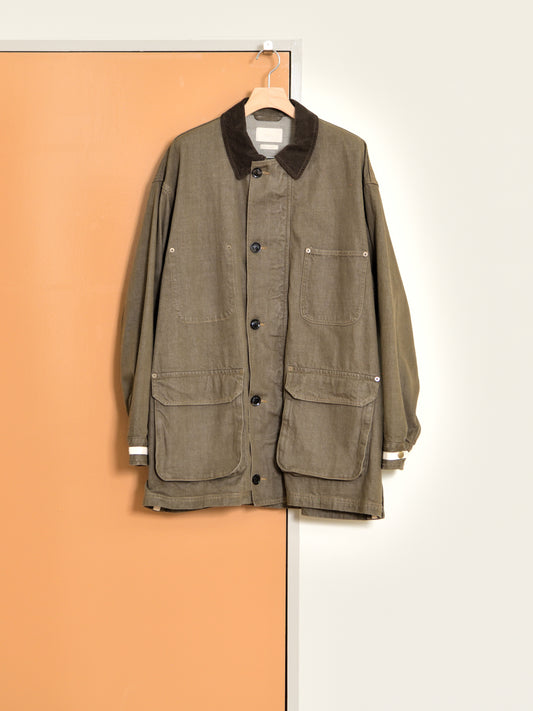 YOKE ヨーク Denim Coverall Half Coat ジャケット デニム カバーオール 日本取り扱い 名古屋 丸の内 セレクトショップ THIRD PLACE サードプレイス