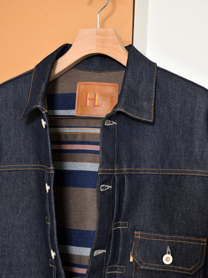HERILL Cashmere Denim XX Jacket 25-011-HL-8010-30 カシミヤデニム 1stモデル 1stジャケット デニムジャケット 愛知県 名古屋 丸の内 セレクトショップ THIRD PLACE サードプレイス