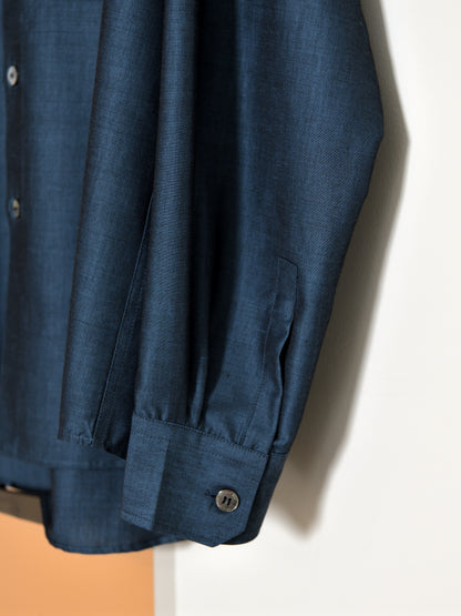 WELL ウェル 10-buttons shirt WT25XX03   ウール レーヨン デットストック ユニセックス 26SS 愛知県 名古屋 丸の内 セレクトショップ THIRD PLACE サードプレイス