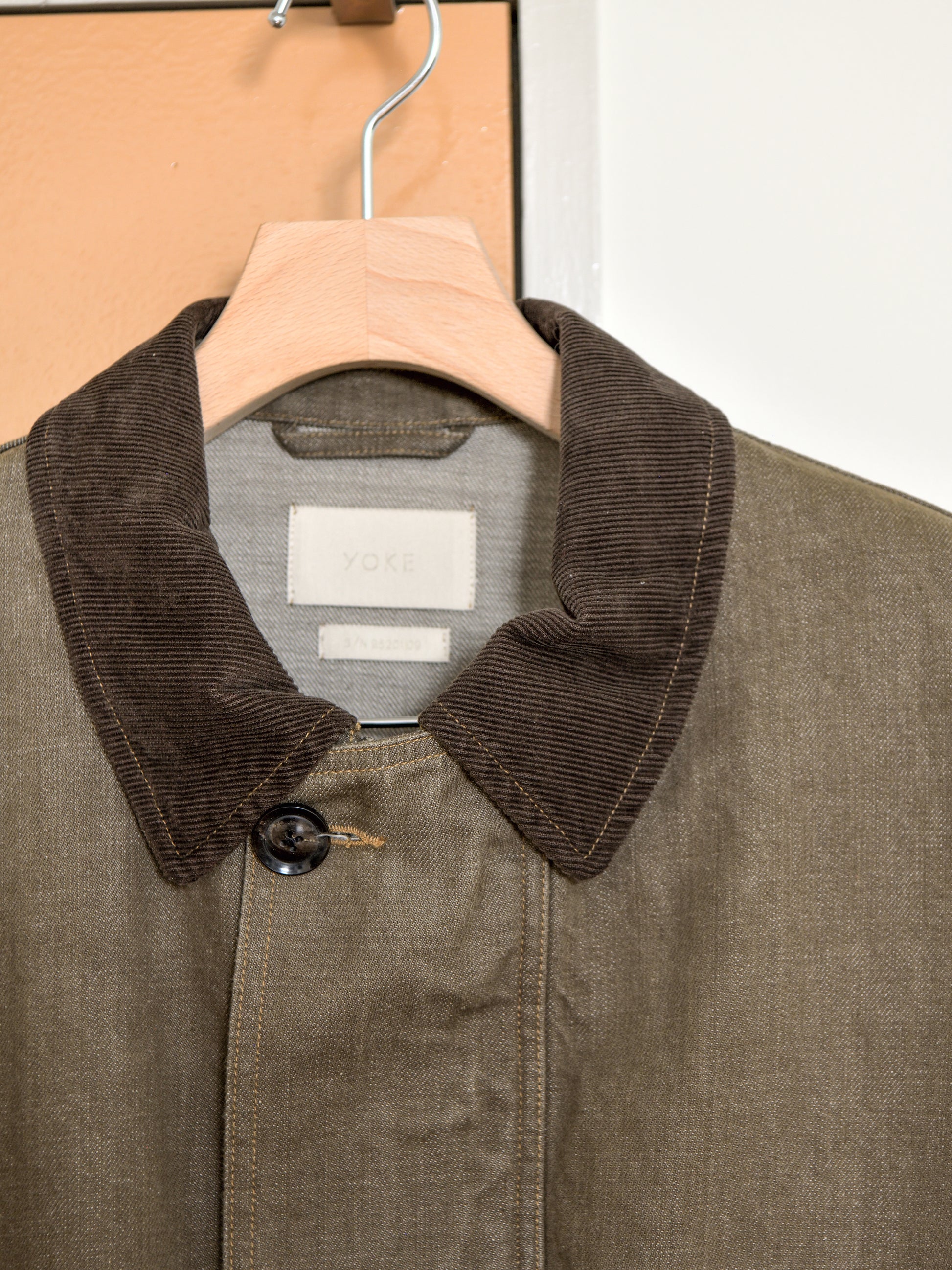 YOKE ヨーク Denim Coverall Half Coat ジャケット デニム カバーオール 日本取り扱い 名古屋 丸の内 セレクトショップ THIRD PLACE サードプレイス
