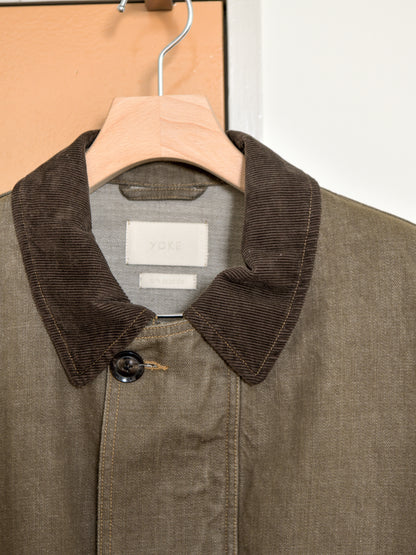 YOKE ヨーク Denim Coverall Half Coat ジャケット デニム カバーオール 日本取り扱い 名古屋 丸の内 セレクトショップ THIRD PLACE サードプレイス
