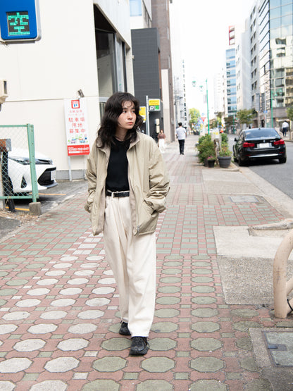 YOKE ヨーク Wool Cashmere Fleece Reversible Blouson BEIGE YK26FW01362B ベージュ リバーシブル NYLON WOOL CASHMERE ナイロン ウール カシミヤ ブルゾン 26FW 日本取り扱い 名古屋 丸の内 セレクトショップ THIRD PLACE サードプレイス