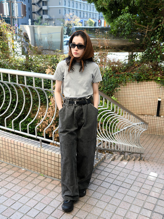 CAMIEL FORTGENS カミエルフォートヘンス WORKER JACKET CF21.10.01.01 CF21.06.05.02 キャンバス ダックジャケット カバーオール  チャコール カーハート アメリカ オランダ 26ss 春夏 日本取り扱い 名古屋 丸の内 セレクトショップ THIRD PLACE サードプレイス