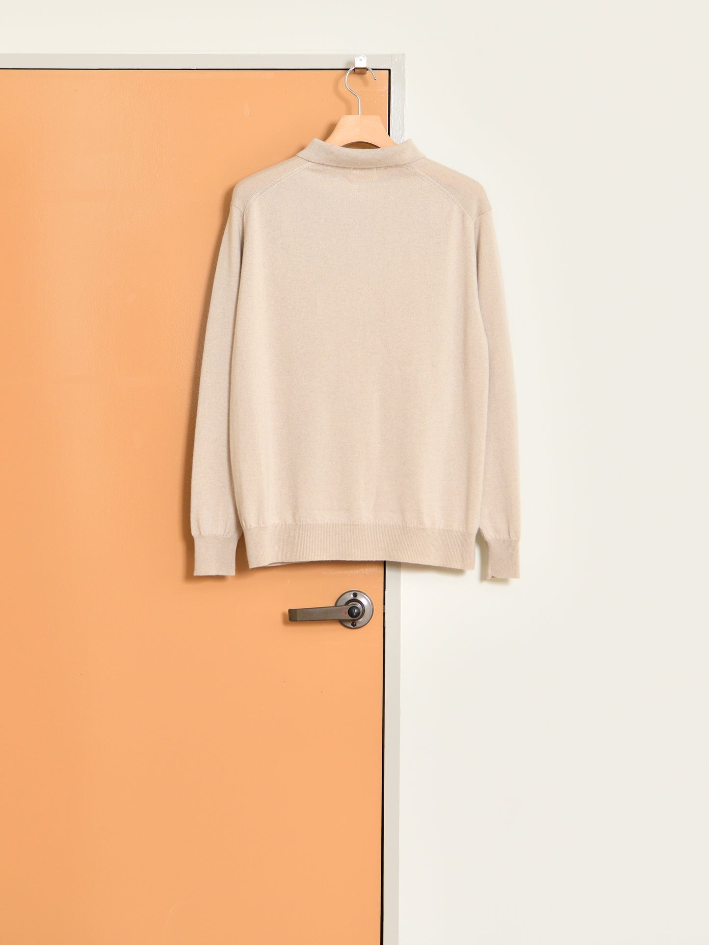 refomed リフォメッド SOFT FORM REKN-YN01 カシミヤ シルク ポロシャツ 26AW ナチュラル 夏 春 秋 ベージュ  愛知県 名古屋 丸の内 セレクトショップ THIRD PLACE サードプレイス