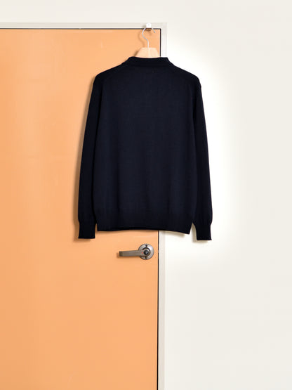 refomed リフォメッド SOFT FORM REKN-YN01 カシミヤ シルク ポロシャツ 26AW NAVY ネイビー 夏 春 秋 愛知県 名古屋 丸の内 セレクトショップ THIRD PLACE サードプレイス