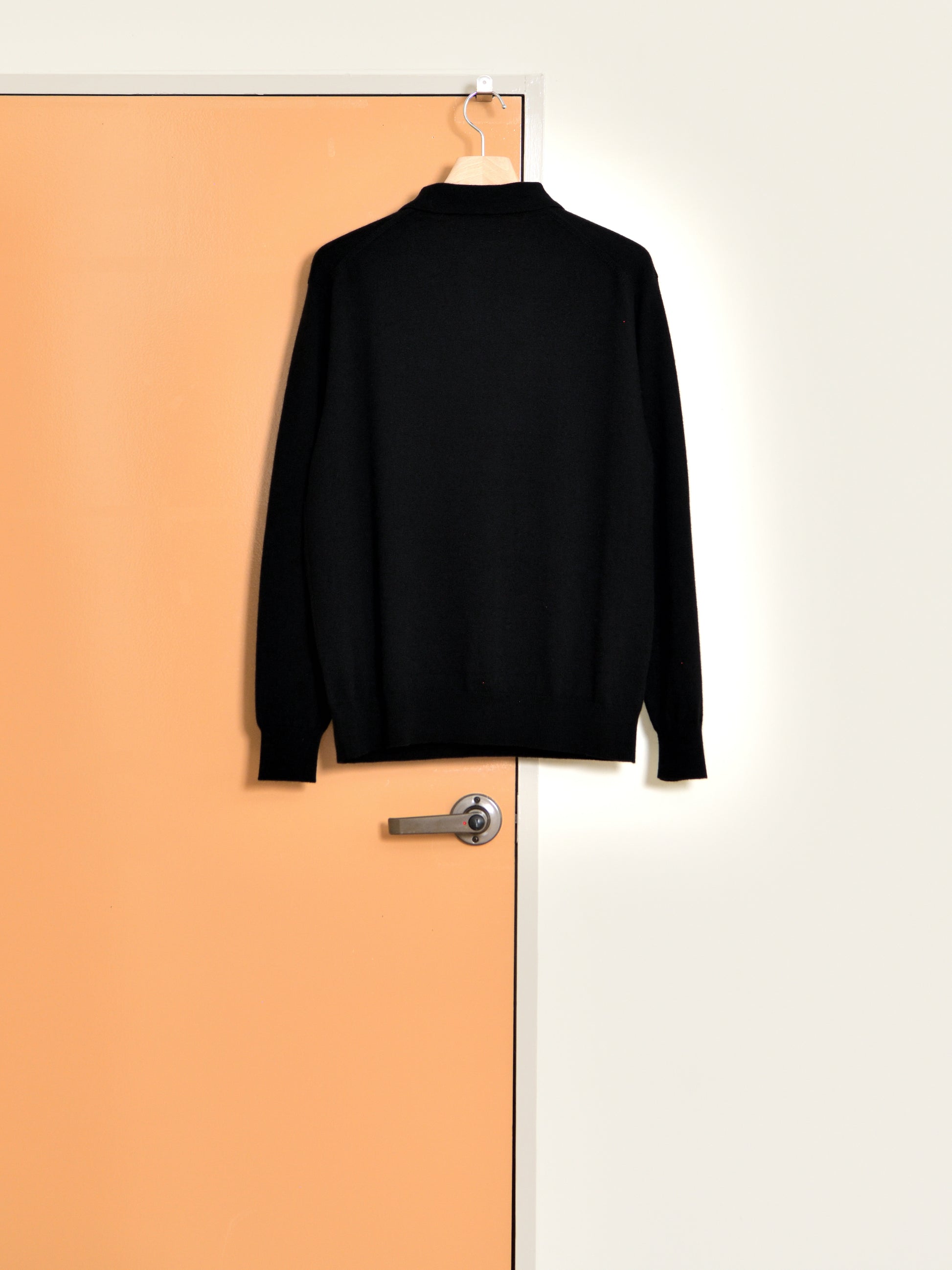 refomed リフォメッド SOFT FORM REKN-YN01 カシミヤ シルク ポロシャツ 26AW BLACK ブラック 夏 春 秋 愛知県 名古屋 丸の内 セレクトショップ THIRD PLACE サードプレイス