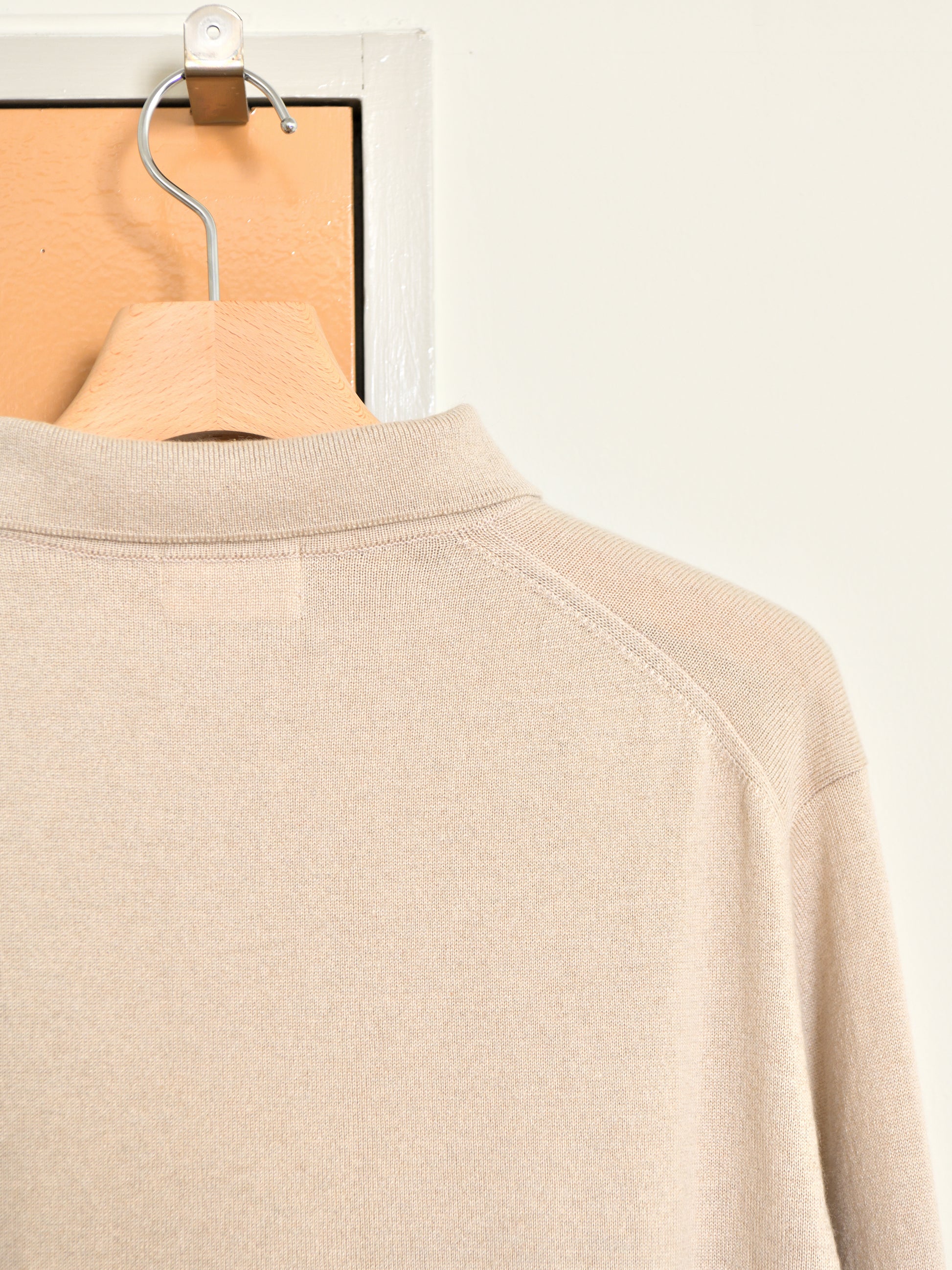 refomed リフォメッド SOFT FORM REKN-YN01 カシミヤ シルク ポロシャツ 26AW ナチュラル 夏 春 秋 ベージュ  愛知県 名古屋 丸の内 セレクトショップ THIRD PLACE サードプレイス