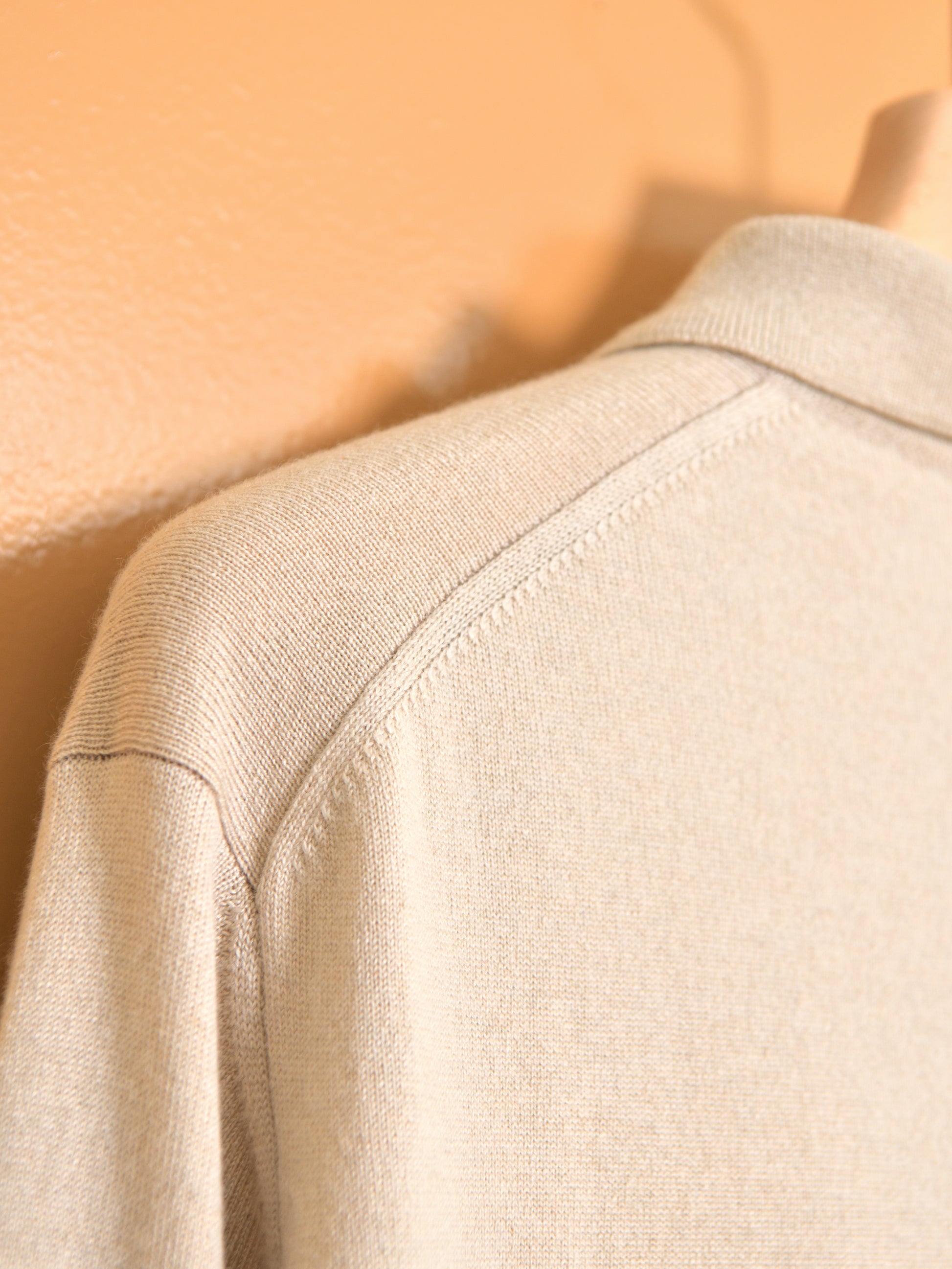 refomed リフォメッド SOFT FORM REKN-YN01 カシミヤ シルク ポロシャツ 26AW ナチュラル 夏 春 秋 ベージュ  愛知県 名古屋 丸の内 セレクトショップ THIRD PLACE サードプレイス