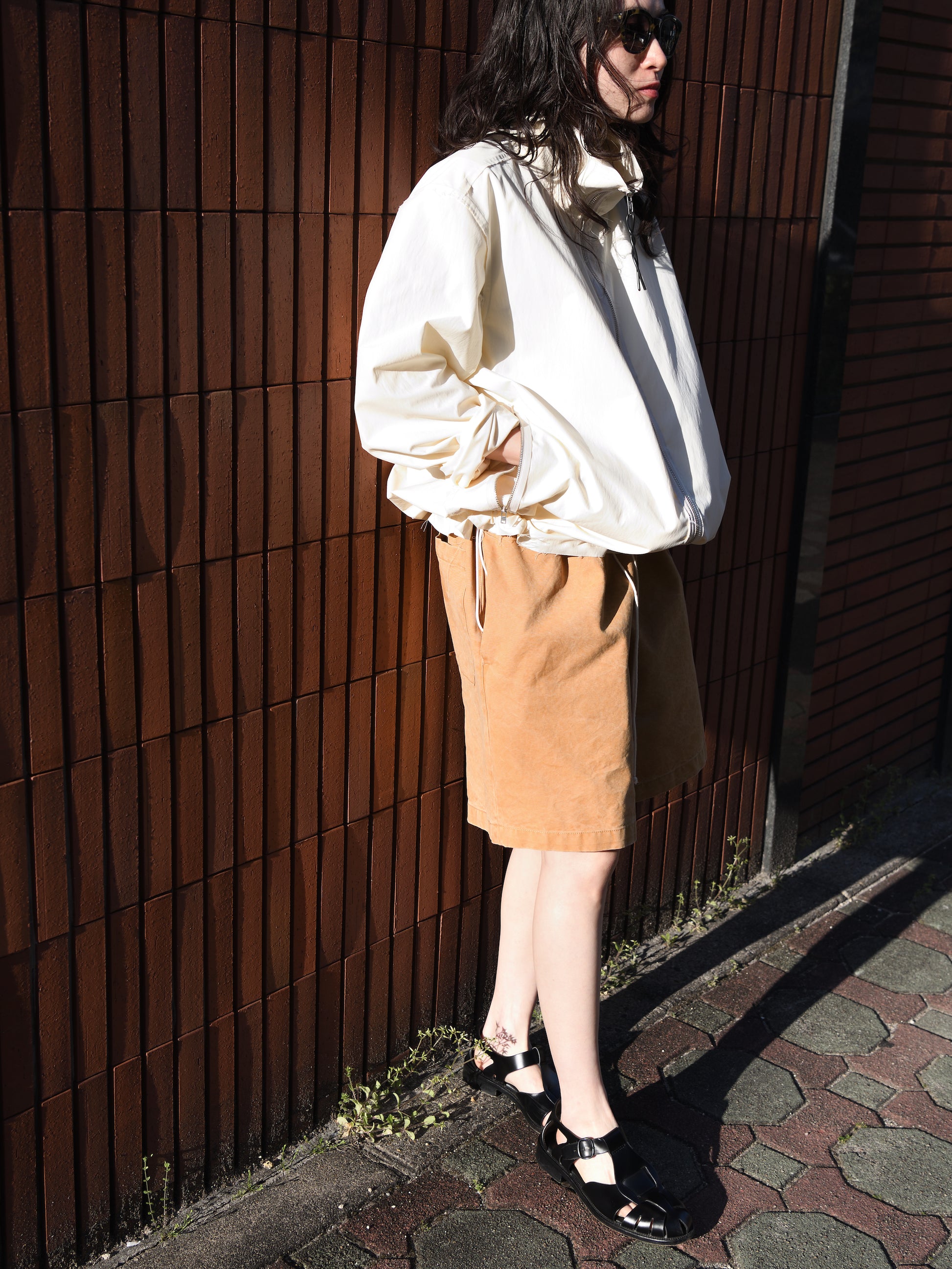 CAMIEL FORTGENS カミエルフォートヘンス KNEE SHORTS CF21.13.01.01 キャンバス ダック ショーツ ベージュ カーハート アメリカ オランダ 26ss 春夏 日本取り扱い 名古屋 丸の内 セレクトショップ THIRD PLACE サードプレイス