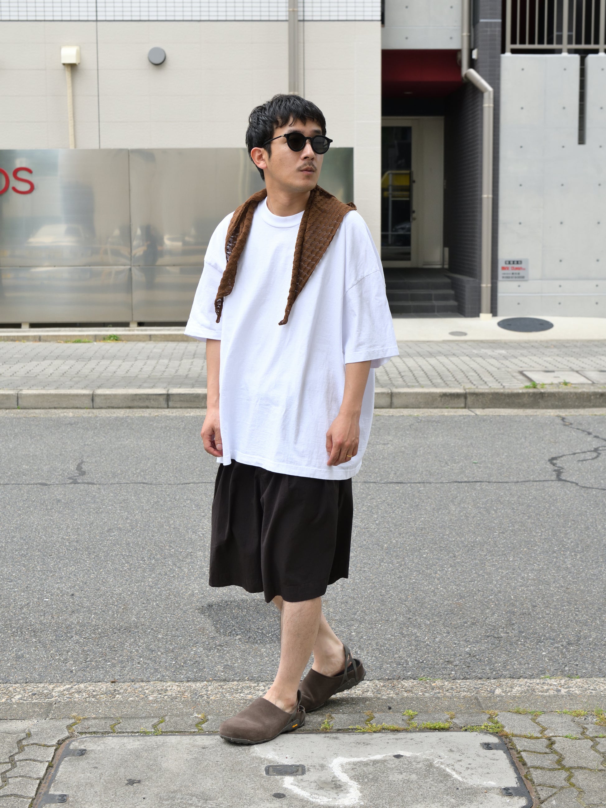 Ernie Palo アーニーパロ Open Work Knit Scarf EP11FKNAC01 小物 スカーフ 愛知県 名古屋 丸の内 セレクトショップ THIRD PLACE サードプレイス