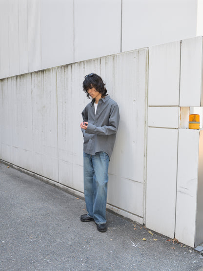 WELL ウェル WT26XX04 グレー チャコール GRAY CHARCOAL シャツ Shirt 26AW 愛知県 名古屋 丸の内 セレクトショップ THIRD PLACE サードプレイス