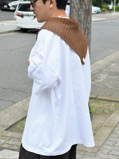 Ernie Palo アーニーパロ Open Work Knit Scarf EP11FKNAC01 小物 スカーフ 愛知県 名古屋 丸の内 セレクトショップ THIRD PLACE サードプレイス