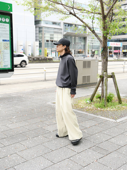 TOZAOU トザオウ Hollow Wide Trousers TOZ-26SS-PA0004 パンツ スラックス ピスタチオ ベージュ 春夏 26SS 愛知県 名古屋 丸の内 セレクトショップ THIRD PLACE サードプレイス