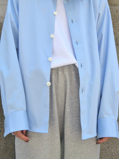 WELL ウェル WT26XX04 BLUE ブルー サックス シャツ Shirt 26AW 愛知県 名古屋 丸の内 セレクトショップ THIRD PLACE サードプレイス
