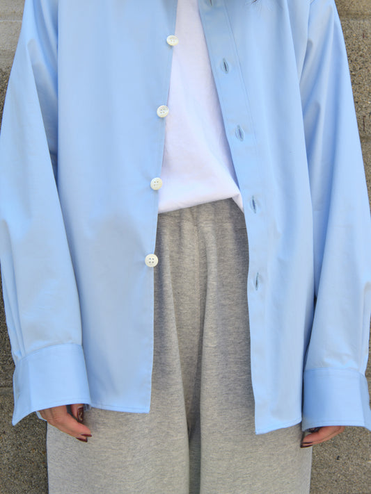 WELL ウェル WT26XX04 BLUE ブルー サックス シャツ Shirt 26AW 愛知県 名古屋 丸の内 セレクトショップ THIRD PLACE サードプレイス