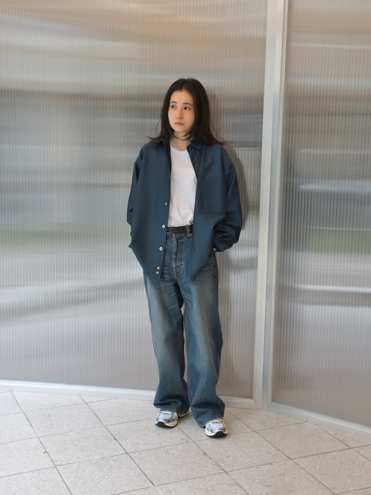 WELL ウェル 10-buttons shirt WT25XX03   ウール レーヨン デットストック ユニセックス 26SS 愛知県 名古屋 丸の内 セレクトショップ THIRD PLACE サードプレイス