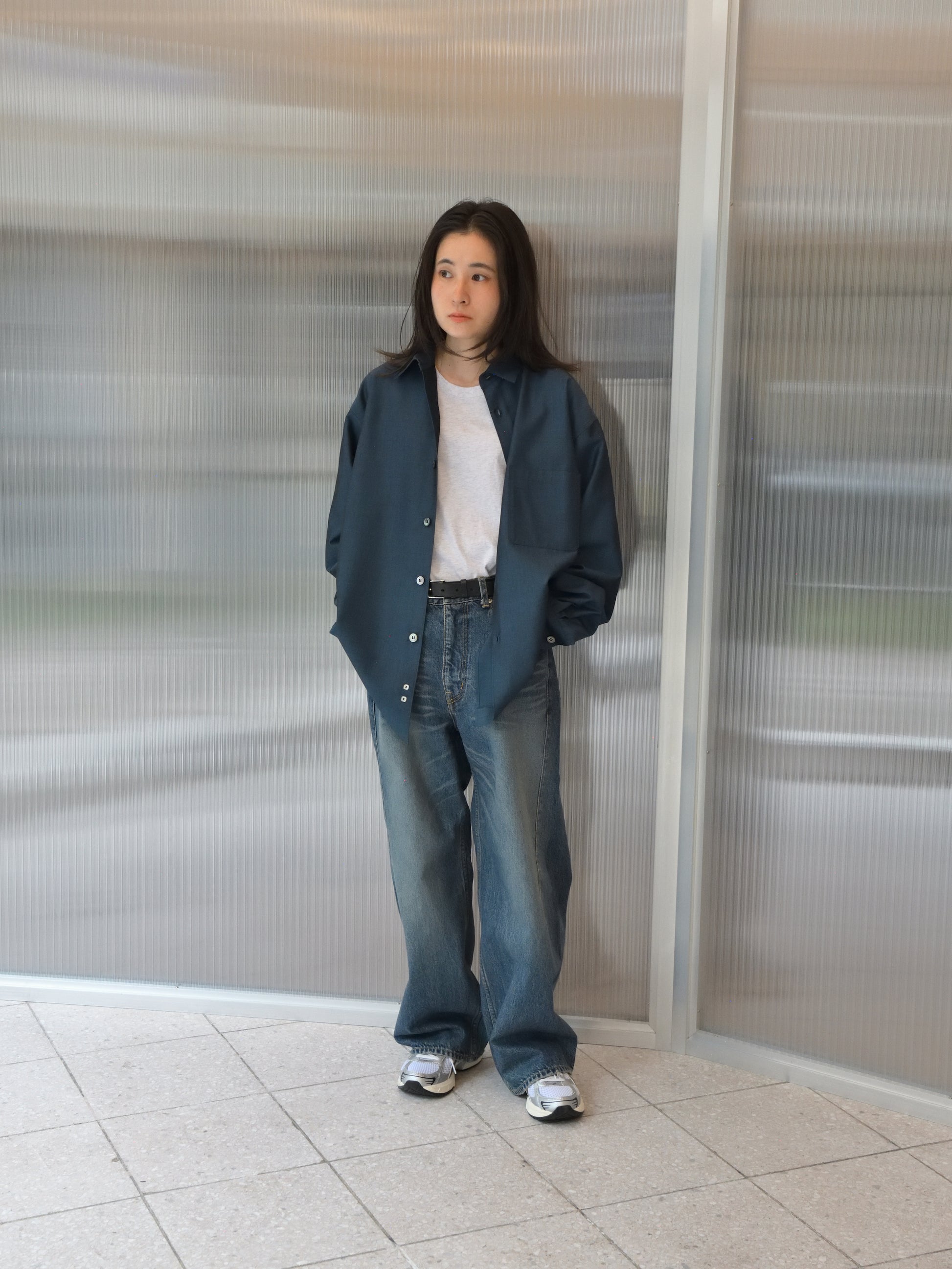WELL ウェル 10-buttons shirt WT25XX03   ウール レーヨン デットストック ユニセックス 26SS 愛知県 名古屋 丸の内 セレクトショップ THIRD PLACE サードプレイス