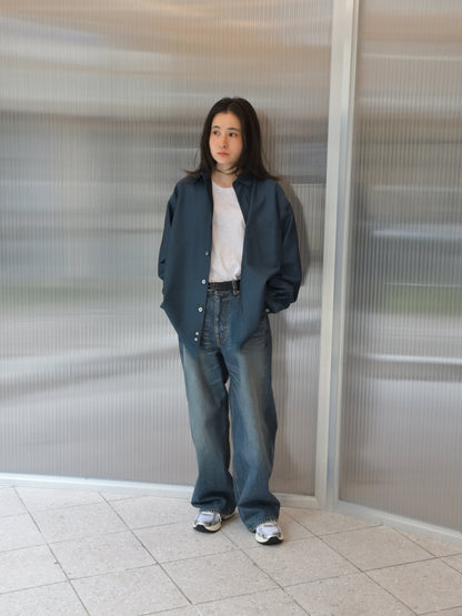 WELL ウェル 10-buttons shirt WT25XX03   ウール レーヨン デットストック ユニセックス 26SS 愛知県 名古屋 丸の内 セレクトショップ THIRD PLACE サードプレイス