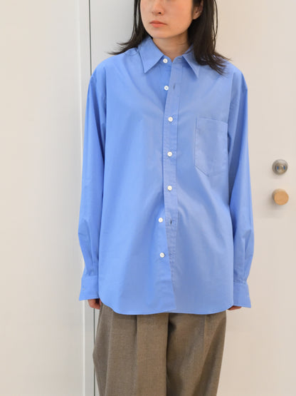 Ernie Palo アーニーパロ Standard Shirt EP12SH01 シャツ サックス SAX ベーシック ユニセックス 26AW 愛知県 名古屋 丸の内 セレクトショップ THIRD PLACE サードプレイス
