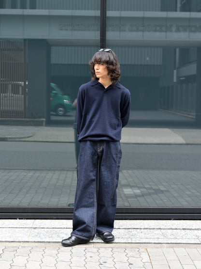 refomed リフォメッド SOFT FORM REKN-YN01 カシミヤ シルク ポロシャツ 26AW NAVY ネイビー 夏 春 秋 愛知県 名古屋 丸の内 セレクトショップ THIRD PLACE サードプレイス
