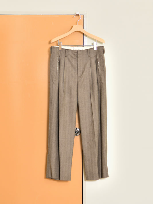 ISSUETHINGS イシューシングス 26b/118-w-00 別注 スラックス BLACK BEAGE ウール 26AW 愛知県 名古屋 丸の内 ユニセックス セレクトショップ THIRD PLACE サードプレイス