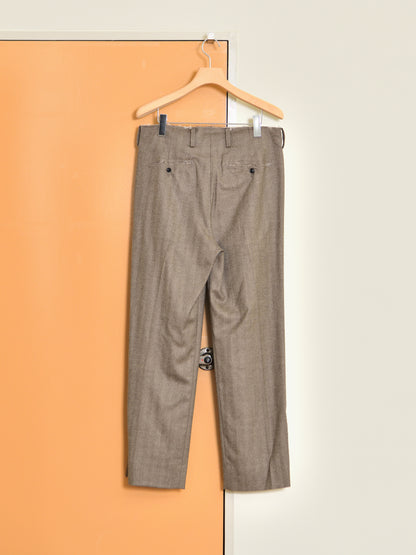 ISSUETHINGS イシューシングス 26b/118-w-00 別注 スラックス BLACK BEAGE ウール 26AW 愛知県 名古屋 丸の内 ユニセックス セレクトショップ THIRD PLACE サードプレイス