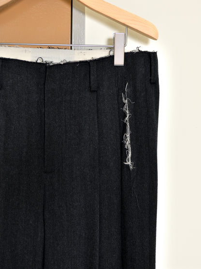 ISSUETHINGS イシューシングス 26b/118-w-00 別注 スラックス BLACK ウール 26AW 愛知県 名古屋 丸の内 ユニセックス セレクトショップ THIRD PLACE サードプレイス