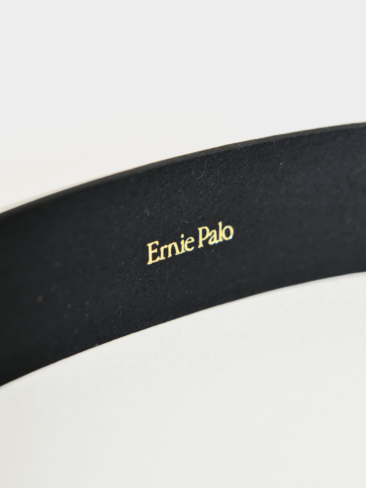 Ernie Palo アーニーパロ EP12AC01 Leather Belt レザー ベルト カウレザー 名古屋 愛知 セレクトショップ THIRD PLACE サードプレイス