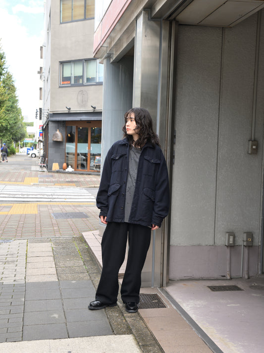 SATISFY サティスファイ MothTech Long Tee AGED BLACK 11113-00A02 ブラック ビンテージ加工 COTTON コットン フランス パリ paris ISSUETHINGS イシューシングス type137 NAVY BLUE 26b/137-wl/c-01 WOOL ウール ブルゾン リネン 26AW 愛知県 名古屋 丸の内 ユニセックス セレクトショップ THIRD PLACE サードプレイス