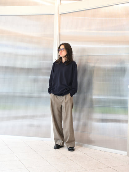 refomed リフォメッド SOFT FORM REKN-YN01 カシミヤ シルク ポロシャツ 26AW NAVY ネイビー 夏 春 秋 EYEVAN 7285 アイヴァン メガネ サングラス 360 BROWN ブラウン 日本 名古屋 愛知 セレクトショップ THIRD PLACE サードプレイス