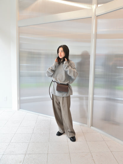YOKE ヨーク TUCHIYA KABAN Camera Bag YK26FW01402A レザー カウ コラボ BROWN ブラウン 26FW 日本取り扱い 名古屋 丸の内 セレクトショップ THIRD PLACE サードプレイス