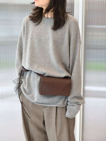 YOKE ヨーク TUCHIYA KABAN Camera Bag YK26FW01402A レザー カウ コラボ BROWN ブラウン 26FW 日本取り扱い 名古屋 丸の内 セレクトショップ THIRD PLACE サードプレイス