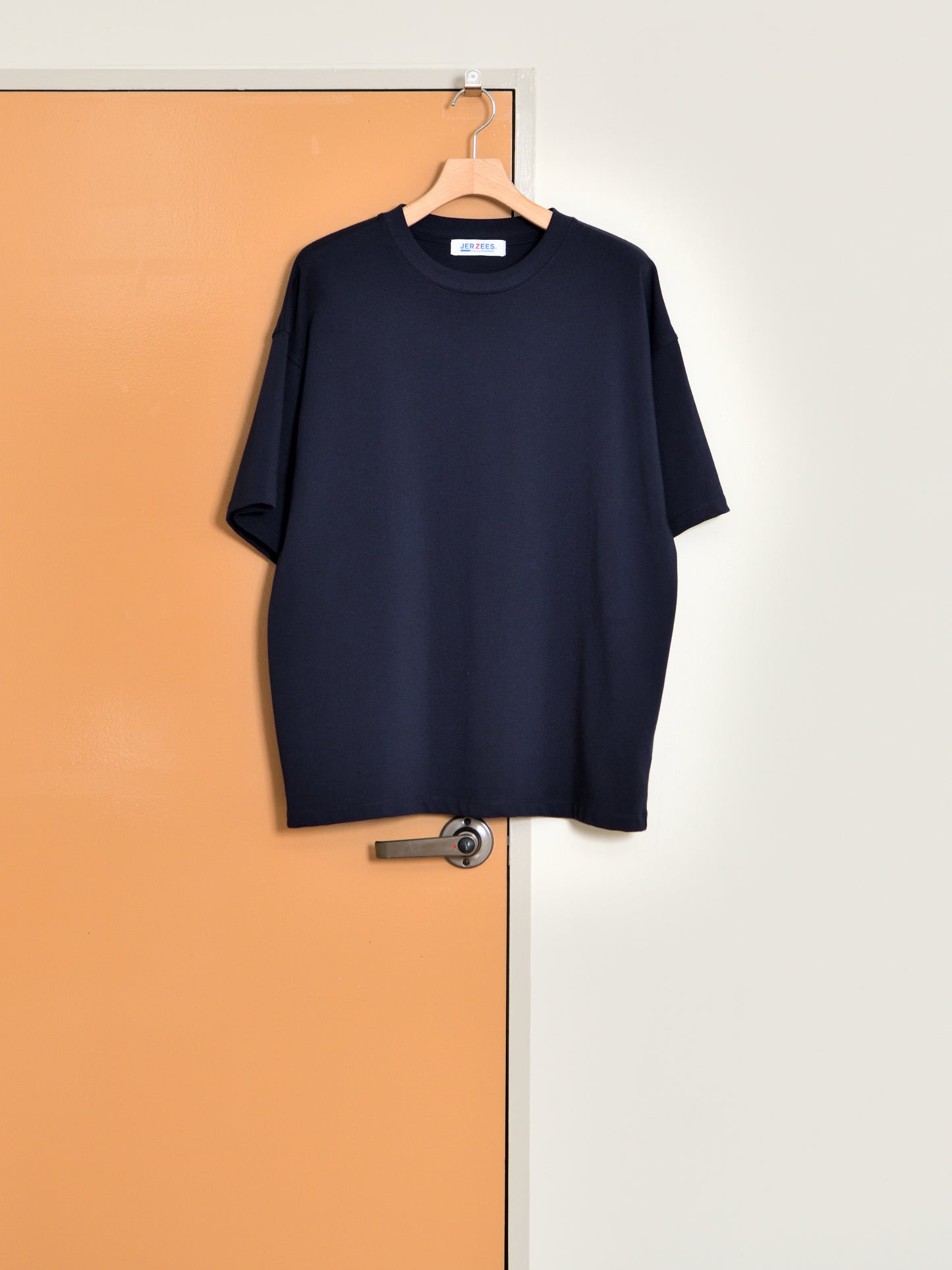 JERZEES ジャージーズ  Tシャツ ネイビー ホワイト スペシャル 特注 別注 アメリカ 日本 コラボ 春夏 メンズ レディース ユニセックス 26SS 愛知県 名古屋 丸の内 セレクトショップ THIRD PLACE サードプレイス