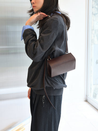YOKE ヨーク TUCHIYA KABAN Camera Bag YK26FW01402A レザー カウ コラボ BROWN ブラウン 26FW 日本取り扱い 名古屋 丸の内 セレクトショップ THIRD PLACE サードプレイス