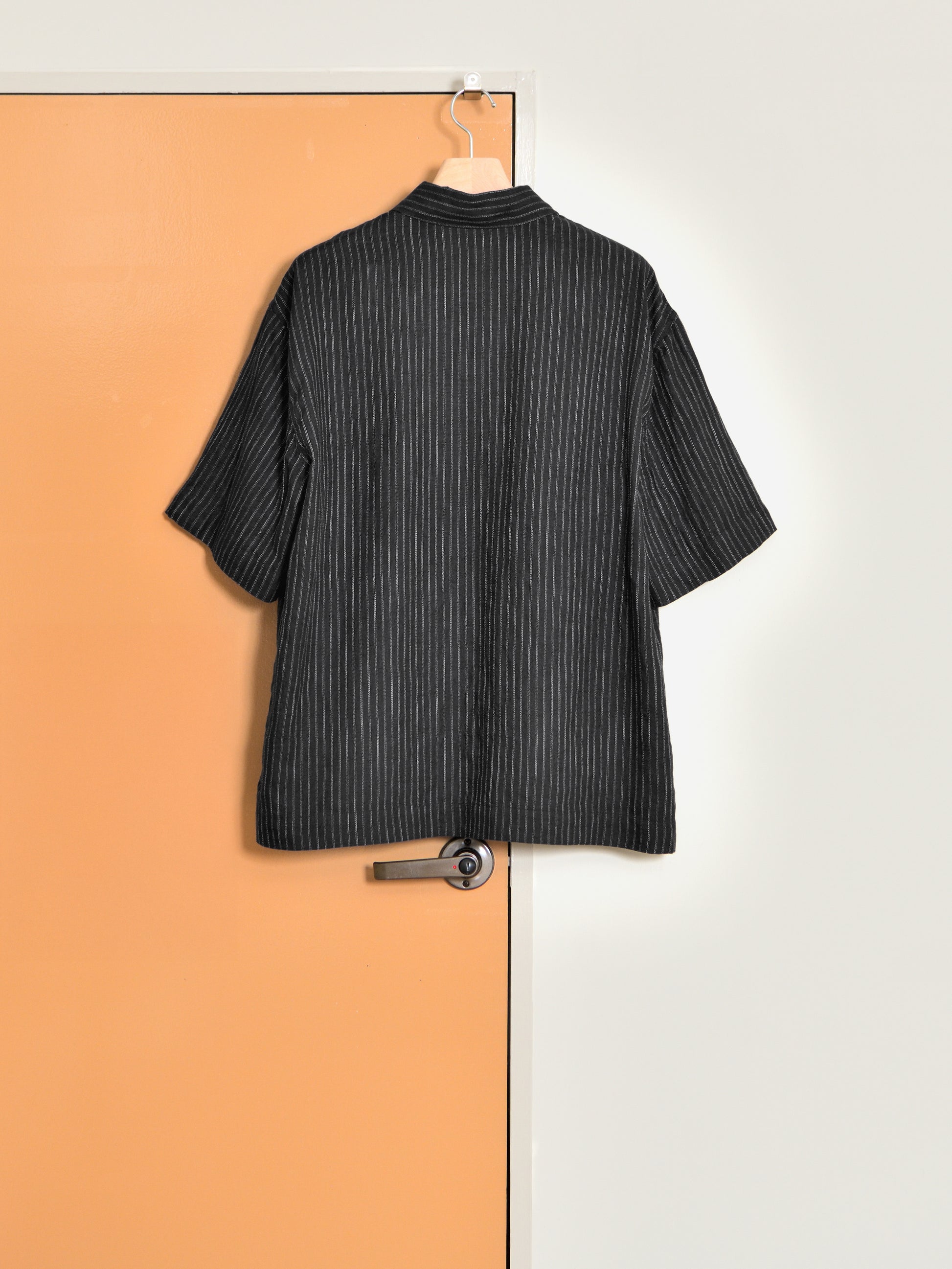 SUNFLOWER サンフラワー ADAM SHIRT 1291 シャツ ベーシック ブラック BLACK リネン コットン 定番 デンマーク 日本 名古屋 セレクトショップ THIRD PLACE サードプレイス 名古屋 愛知県 東海 セレクトショップ THIRD PLACE サードプレイス