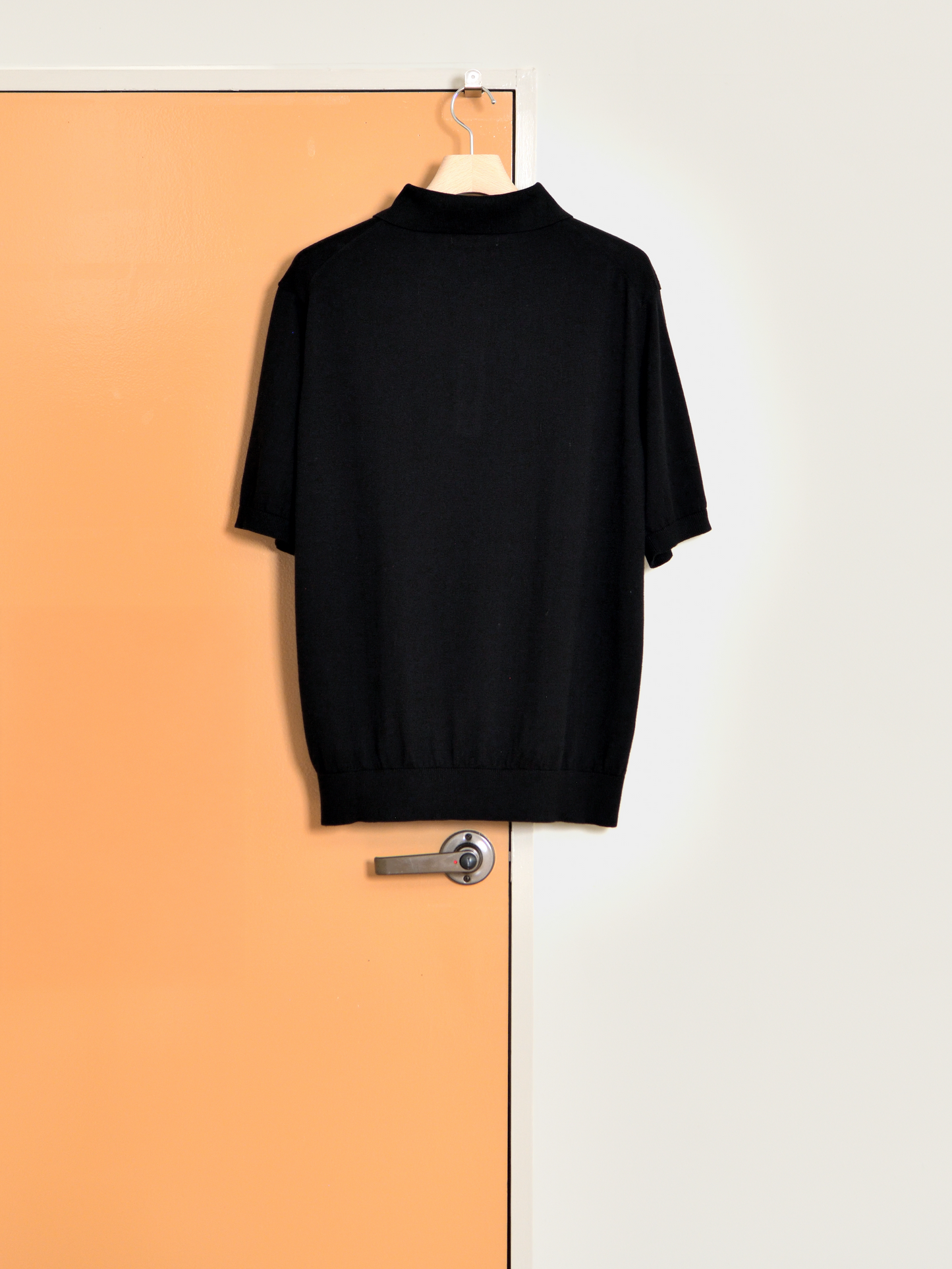ANOTHER ASPECT アナザーアスペクト POLO SHIRT 3.0 ポロシャツ 新作 ブラック オーガニックコットン デンマーク コペンハーゲン 26ss 日本取り扱い 名古屋 丸の内 セレクトショップ THIRD PLACE サードプレイス