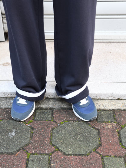 WELL ウェル Room slacks NAVY ネイビーWB26XX02 スウェット スラックス コットン cotton 26aw 春夏 日本取り扱い 名古屋 丸の内 セレクトショップ THIRD PLACE サードプレイス