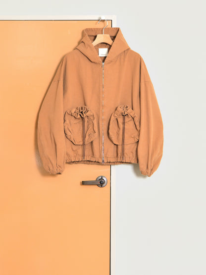 refomed リフォメッド KINCHAKU DUCK HOODIE RENGA ブラウン 夏 春 秋 冬 ベージュ ジャケット 愛知県 名古屋 丸の内 セレクトショップ THIRD PLACE サードプレイス
