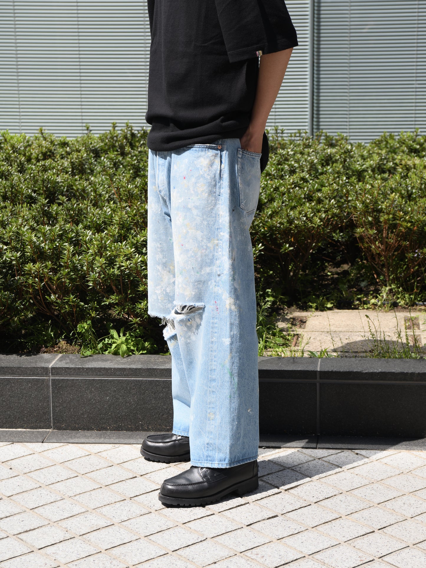 HERILL ヘリル Damaged Denim 26-030-HL-8080-10 ダメージデニム  愛知県 名古屋 丸の内 セレクトショップ THIRD PLACE サードプレイス