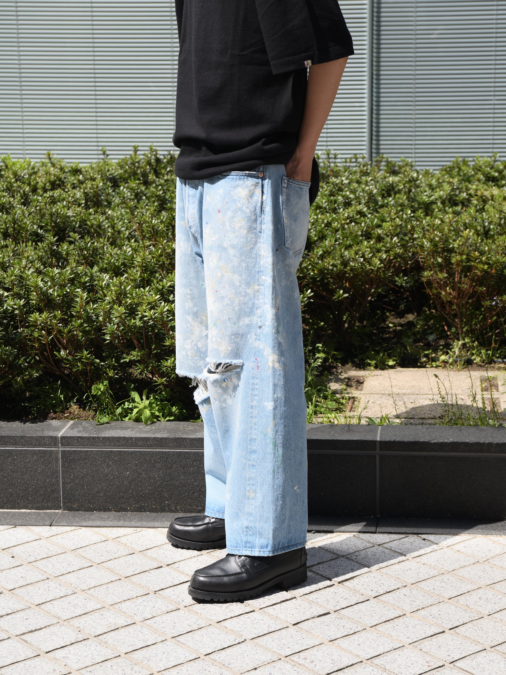 HERILL ヘリル Damaged Denim 26-030-HL-8080-10 ダメージデニム  愛知県 名古屋 丸の内 セレクトショップ THIRD PLACE サードプレイス