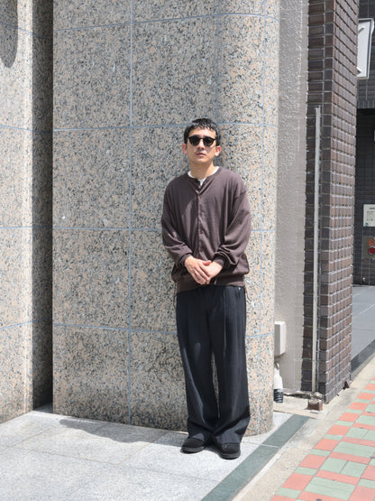 ISSUETHINGS イシューシングス 26b/118-w-00 別注 スラックス BLACK ウール 26AW 愛知県 名古屋 丸の内 ユニセックス セレクトショップ THIRD PLACE サードプレイス