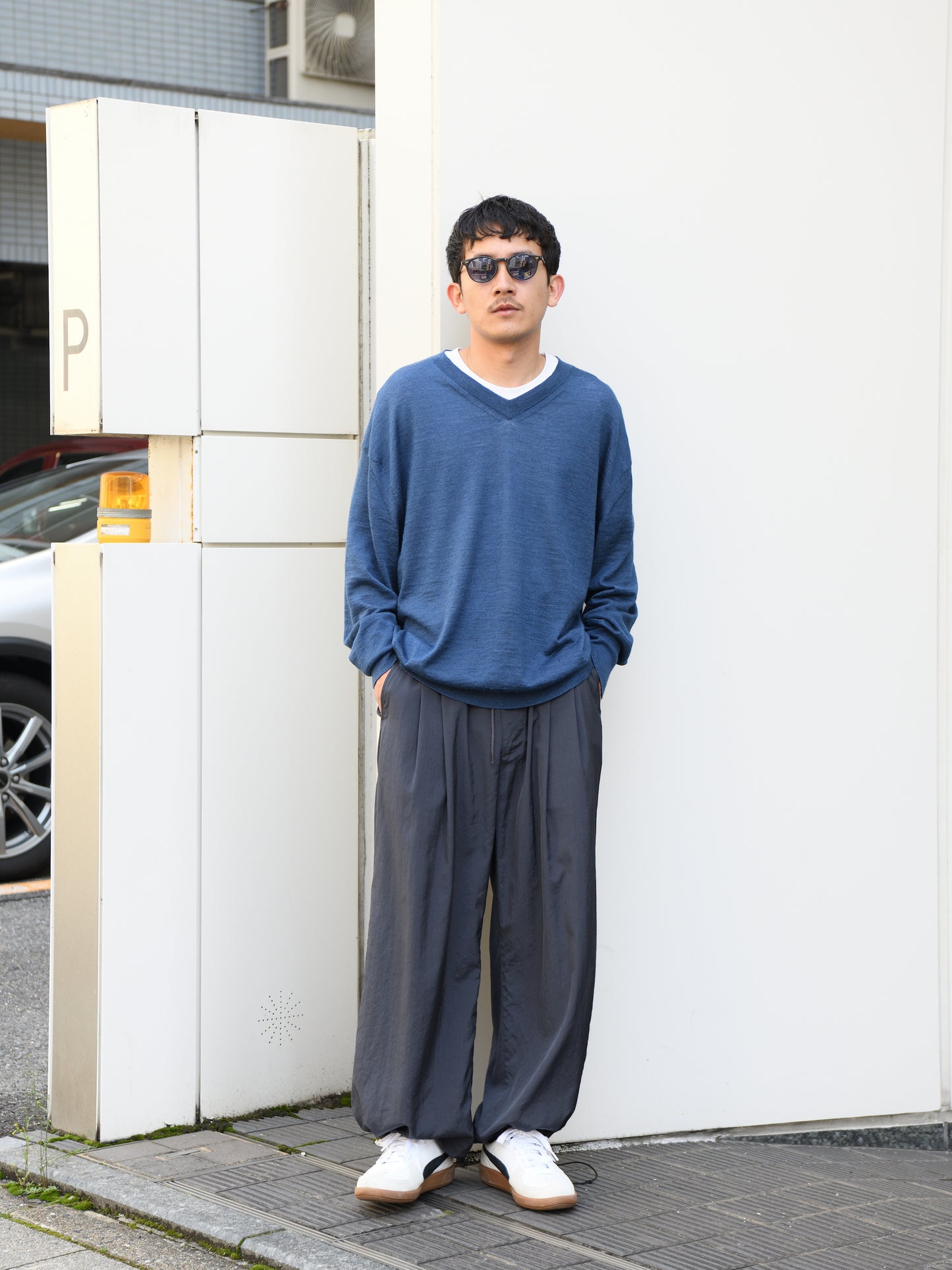 YOKE ヨーク RAMIE WOOL V-NECK SWEATER YK26SS01245S ニット 春ニット ラミーウール 26SS 日本取り扱い 名古屋 丸の内 セレクトショップ THIRD PLACE サードプレイス