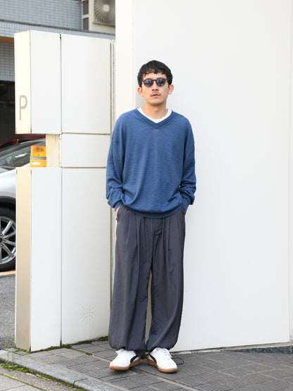YOKE ヨーク RAMIE WOOL V-NECK SWEATER YK26SS01245S ニット 春ニット ラミーウール 26SS 日本取り扱い 名古屋 丸の内 セレクトショップ THIRD PLACE サードプレイス