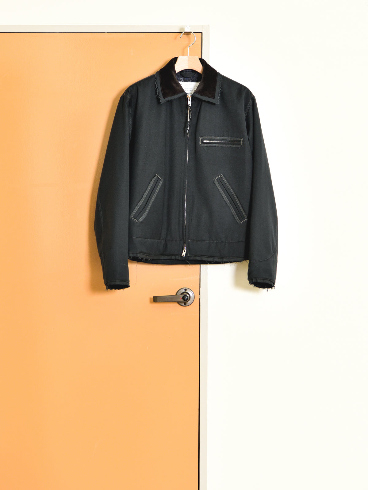 CAMIEL FORTGENS カミエルフォートヘンス WORKER JACKET GREY グレー CF.22.10.03.01 ジャケット 定番 ヴァージンウール コットン オランダ 26aw 春夏 日本取り扱い 名古屋 丸の内 セレクトショップ THIRD PLACE サードプレイス