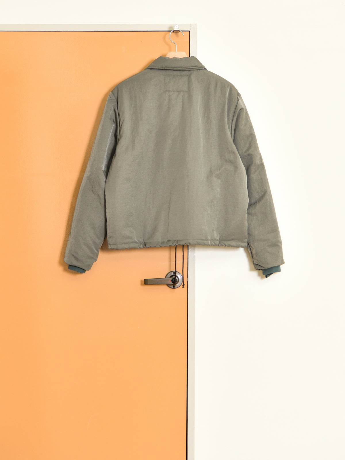 CAMIEL FORTGENS カミエルフォートヘンス PUFFED SIMPLE JACKET GREEN グリーン CF.22.10.05.01 ジャケットPOLYAMIDE ポリアミド オランダ 26aw 春夏 日本取り扱い 名古屋 丸の内 セレクトショップ THIRD PLACE サードプレイス