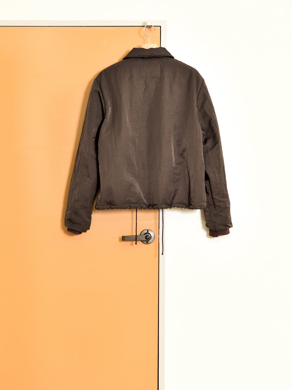 CAMIEL FORTGENS カミエルフォートヘンス PUFFED SIMPLE JACKET BROWN ブラウン CF.22.10.05.01 ジャケットPOLYAMIDE ポリアミド オランダ 26aw 春夏 日本取り扱い 名古屋 丸の内 セレクトショップ THIRD PLACE サードプレイス