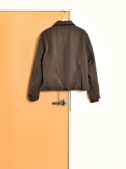 CAMIEL FORTGENS カミエルフォートヘンス PUFFED SIMPLE JACKET BROWN ブラウン CF.22.10.05.01 ジャケットPOLYAMIDE ポリアミド オランダ 26aw 春夏 日本取り扱い 名古屋 丸の内 セレクトショップ THIRD PLACE サードプレイス