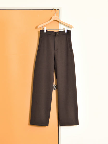 WELL ウェル Room slacks BROWN ブラウン WB26XX02 スウェット スラックス コットン cotton 26aw 春夏 日本取り扱い 名古屋 丸の内 セレクトショップ THIRD PLACE サードプレイス