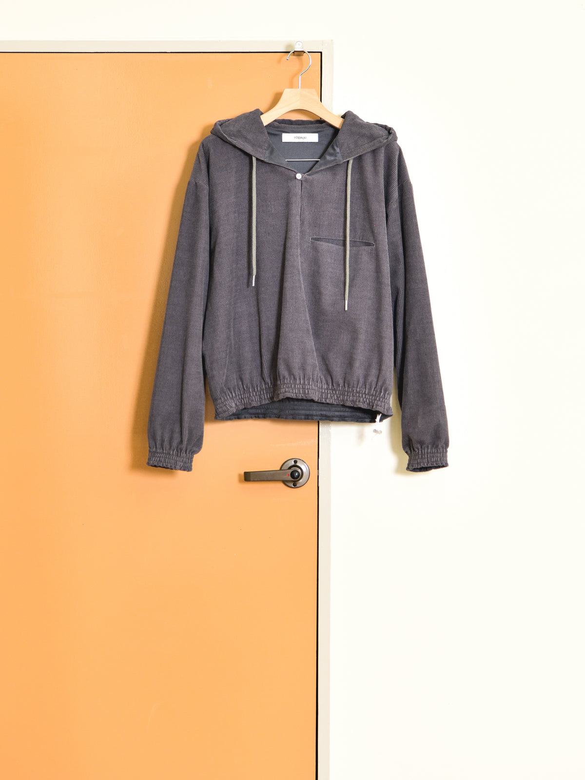 TOZAOU トザオウ Corduroy Smock チャコール グレー CHARCOAL GRAY TOZ-26AW-PO0001 コットン COTTON WOOL ウール スモック セットアップ 26aw 春夏 日本取り扱い 名古屋 丸の内 セレクトショップ THIRD PLACE サードプレイス